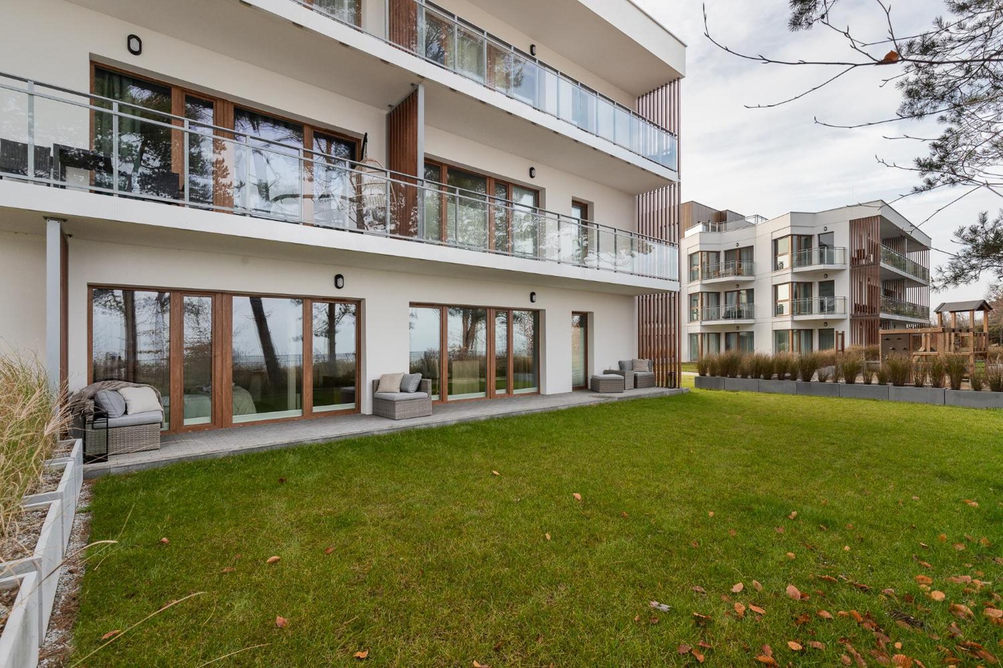 Let'S Sea - 2 Bedroom - Premium Baltic Apartment With Front Sea View Garden And Spa Access Gąski Extérieur photo